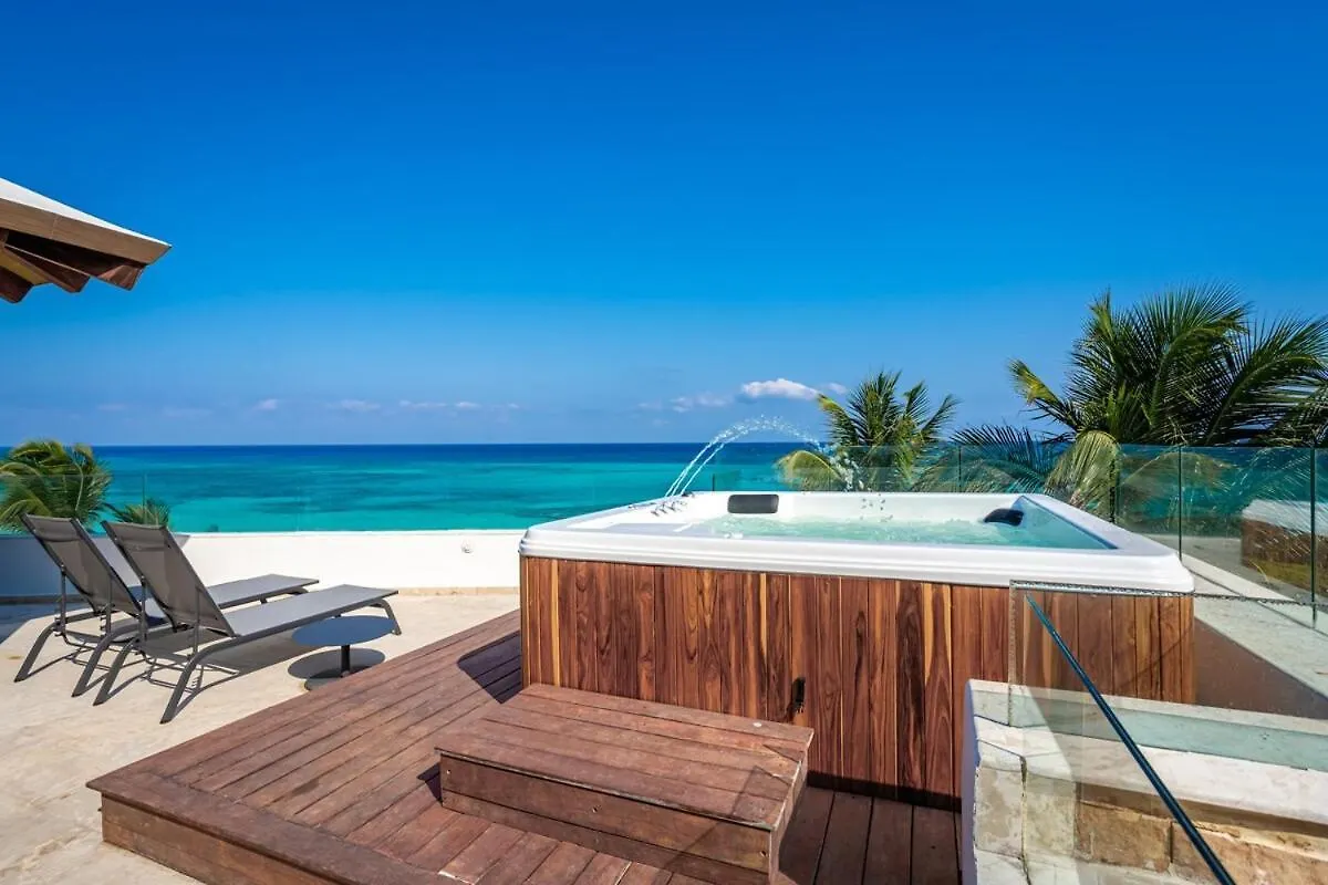 Villa Asisi, Luxury Beachfront In Xpu-Ha Haven Meksyk