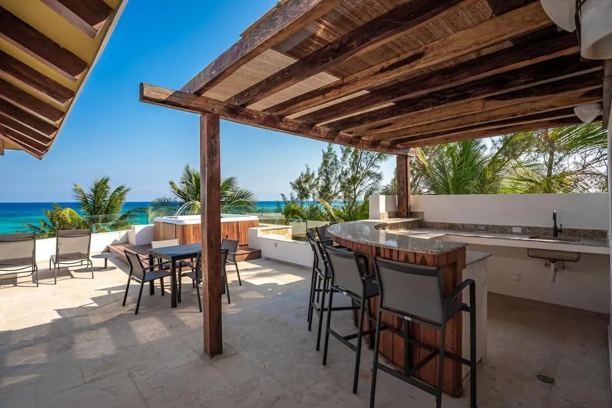 Villa Asisi, Luxury Beachfront In Xpu-Ha Haven Meksyk