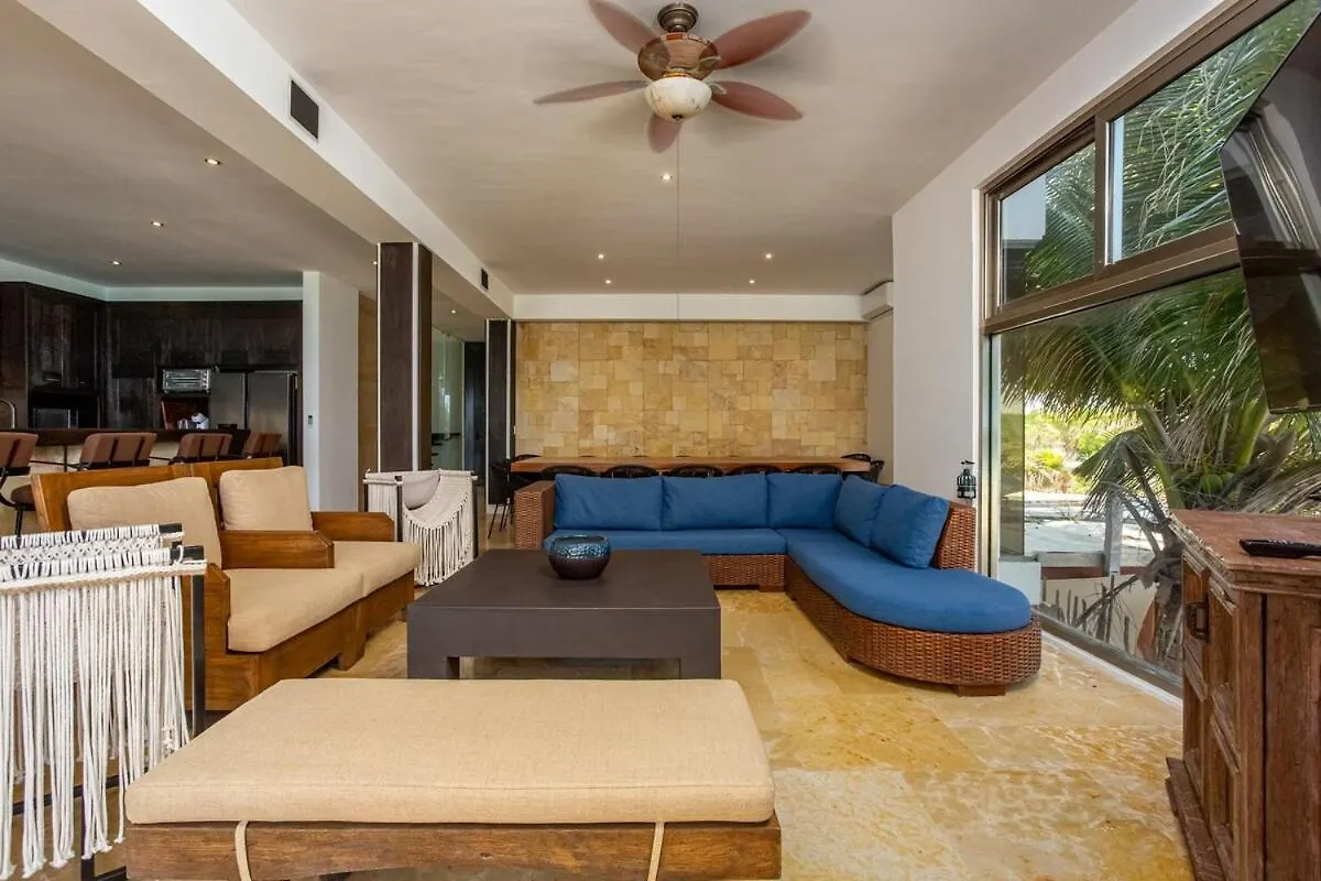 Villa Asisi, Luxury Beachfront In Xpu-Ha Haven שפו הא