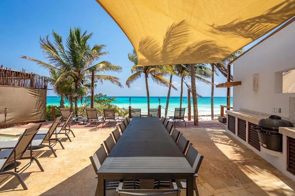 Villa Asisi, Luxury Beachfront In Xpu-Ha Haven מקסיקו