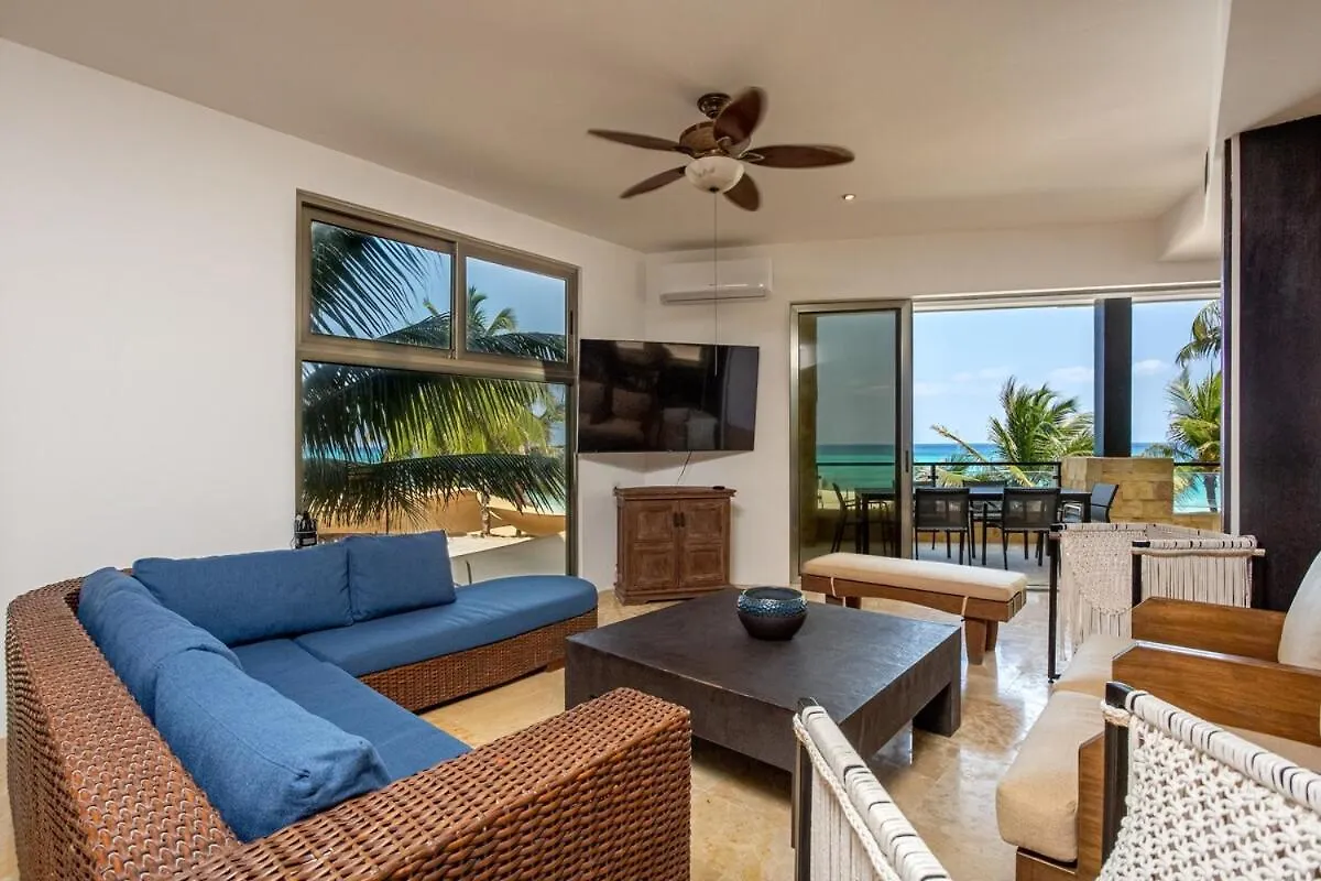 Villa Asisi, Luxury Beachfront In Xpu-Ha Haven  שפו הא