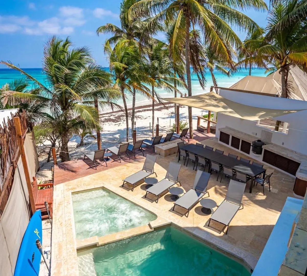 Villa Asisi, Luxury Beachfront In Xpu-Ha Haven
