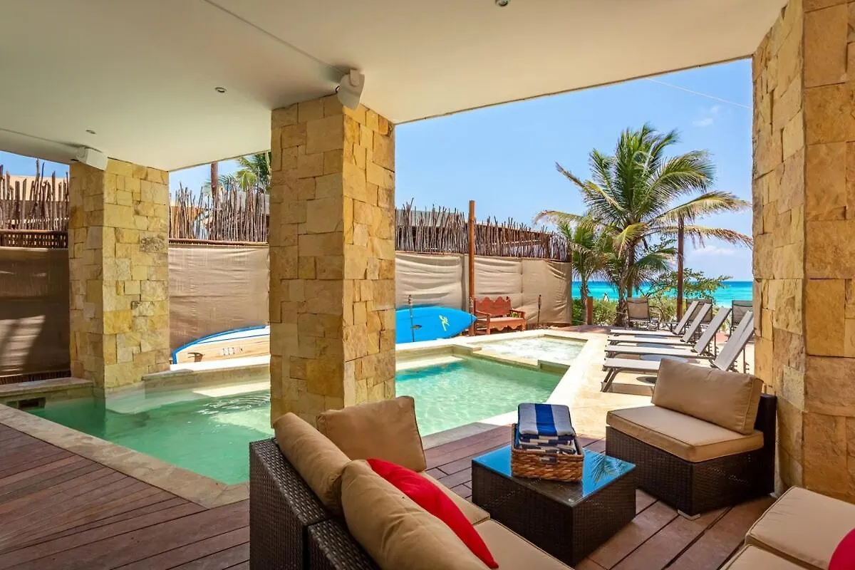 Villa Asisi, Luxury Beachfront In Xpu-Ha Haven