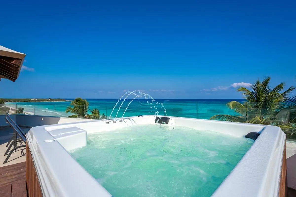 Villa Asisi, Luxury Beachfront In Xpu-Ha Haven 0*, 스뿌하 멕시코