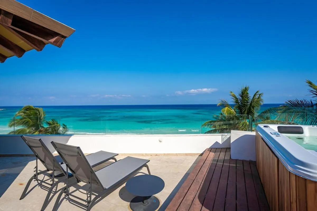 Villa Asisi, Luxury Beachfront In Xpu-Ha Haven 스뿌하